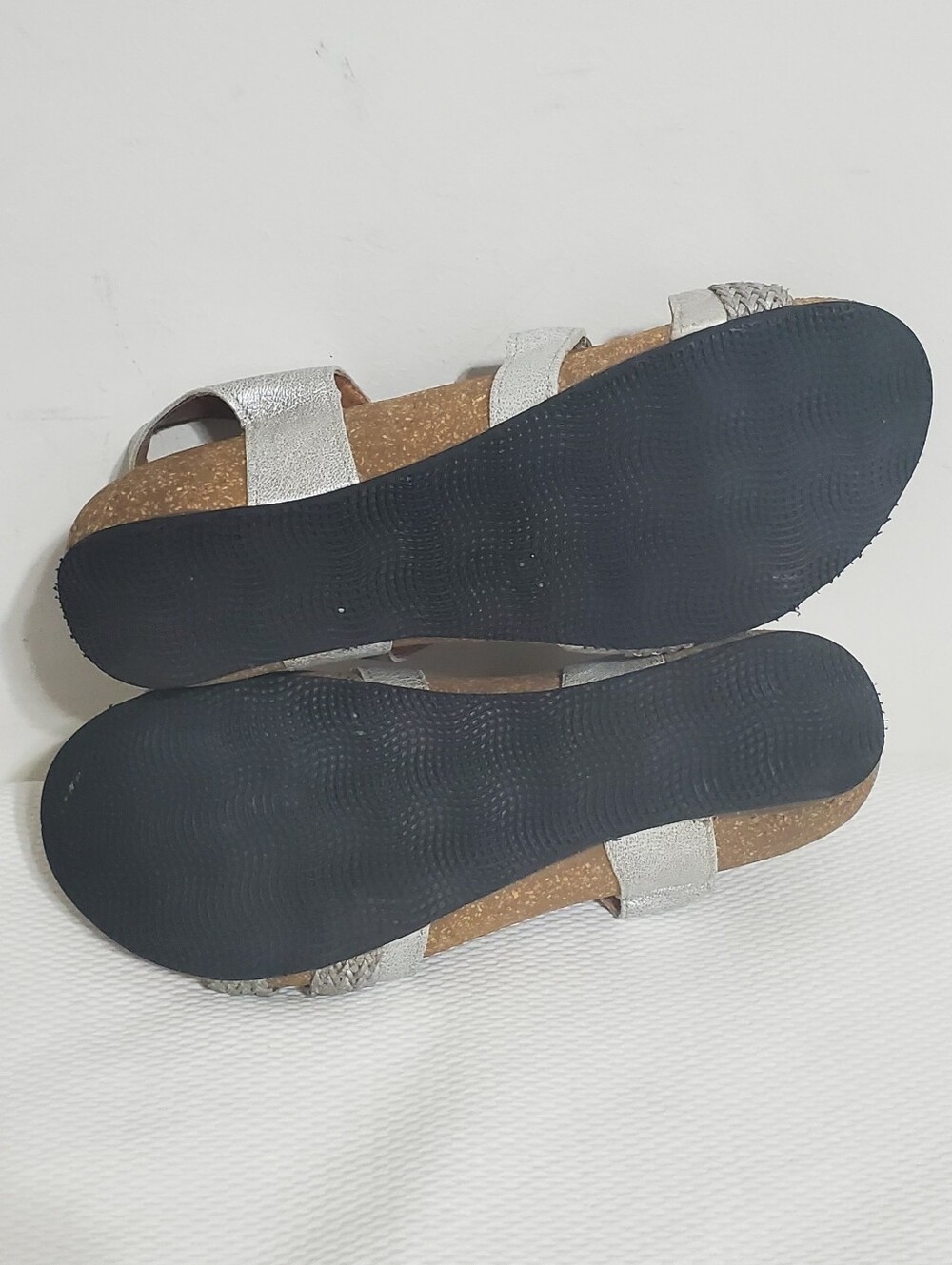 Taos Footwear Beige Braided Leather Sandals - Picture 13 of 13